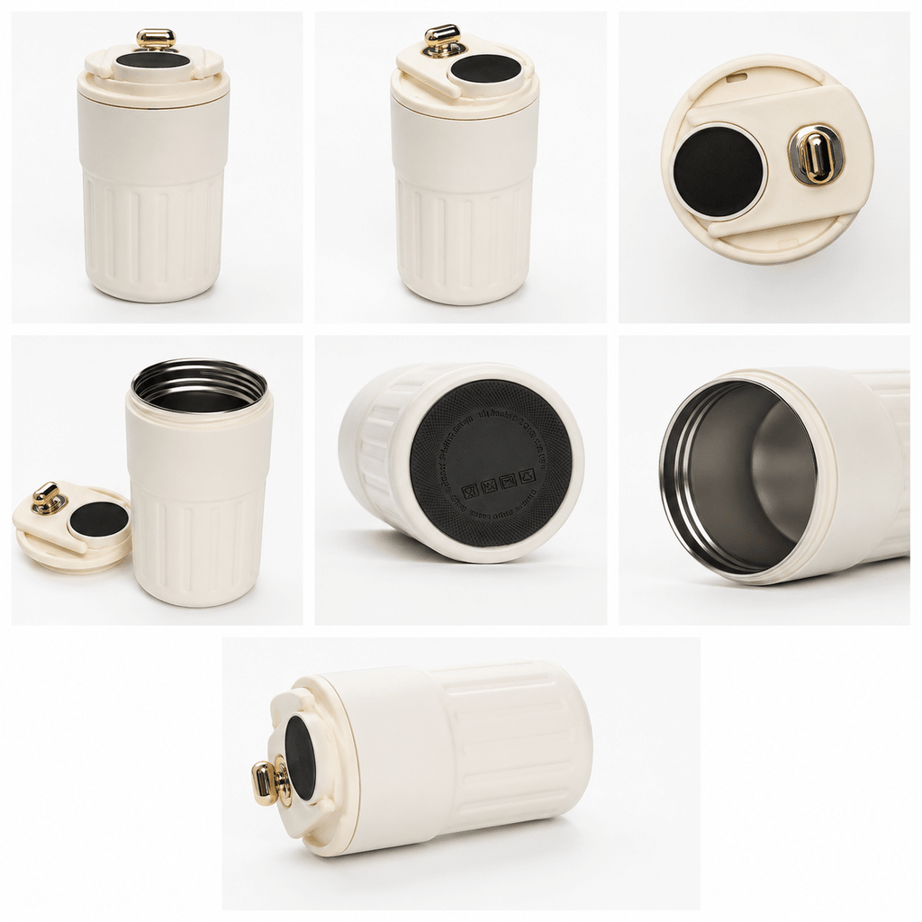 Nori Zen Cup Iconic White Sensation by Nori Zen Cup - Insulated Smart Coffee Tumbler