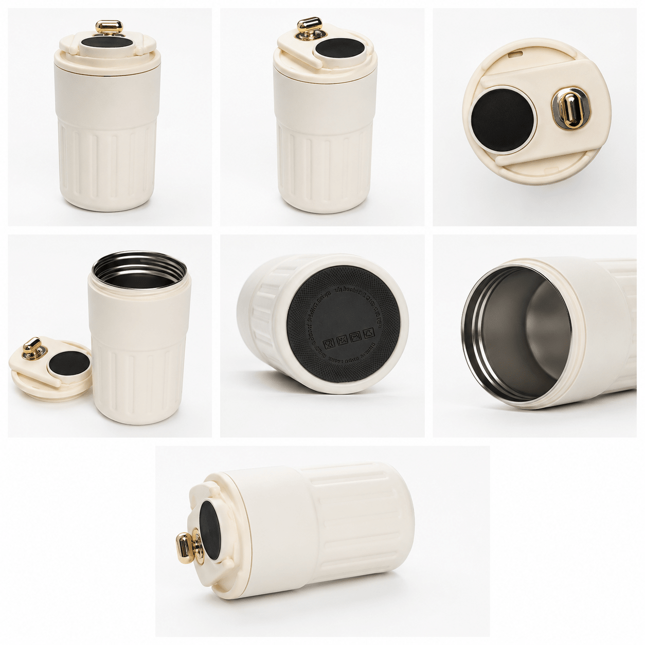 Nori Zen Cup Iconic White Sensation by Nori Zen Cup - Insulated Smart Coffee Tumbler
