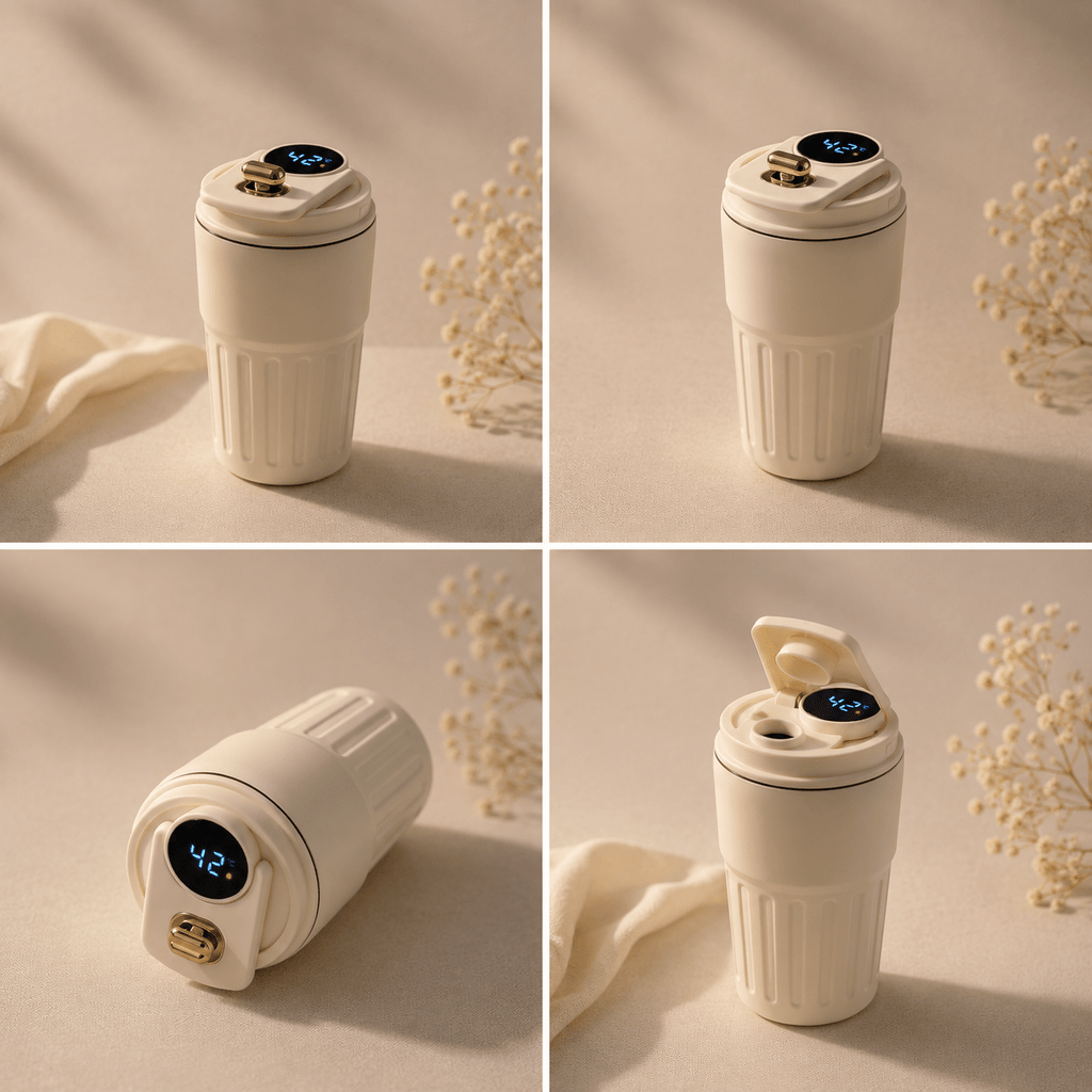 Nori Zen Cup Iconic White Sensation by Nori Zen Cup - Insulated Smart Coffee Tumbler